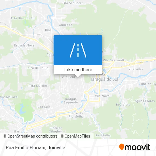 Rua Emilio Floriani map