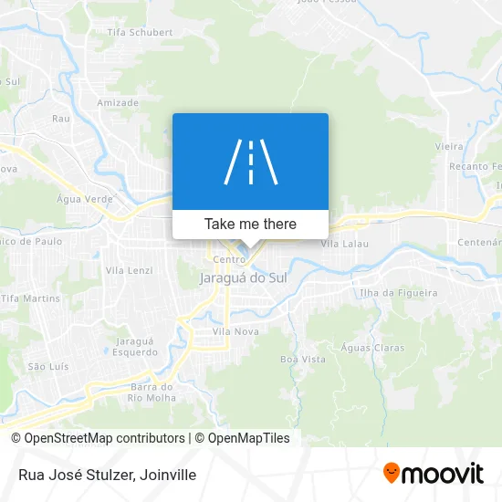 Rua José Stulzer map