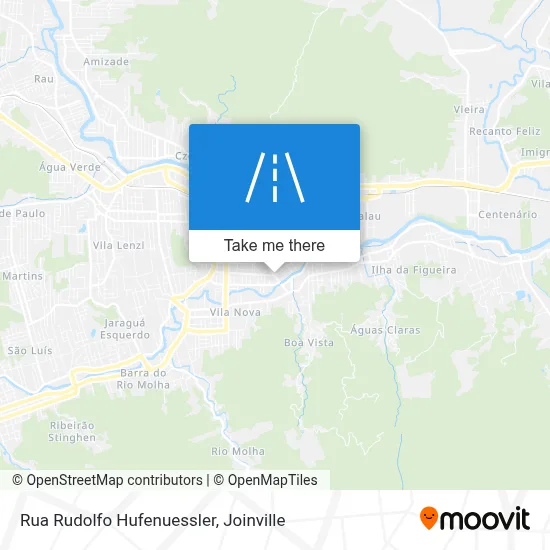 Rua Rudolfo Hufenuessler map