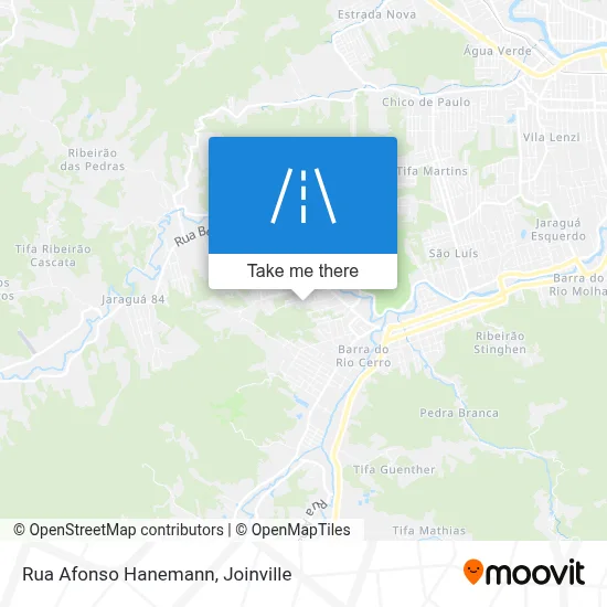 Rua Afonso Hanemann map
