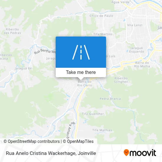Rua Anelo Cristina Wackerhage map