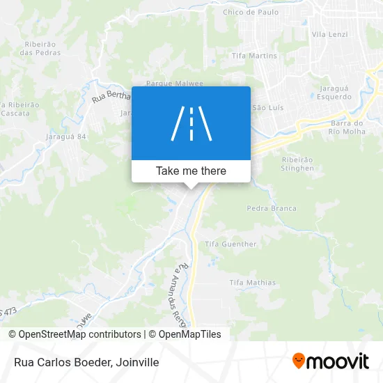 Rua Carlos Boeder map