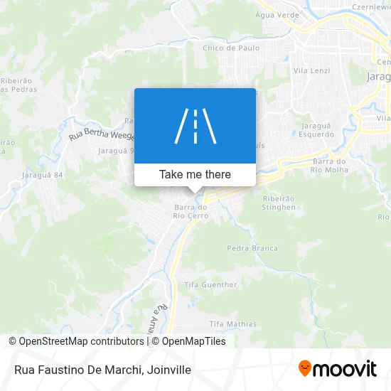 Rua Faustino De Marchi map