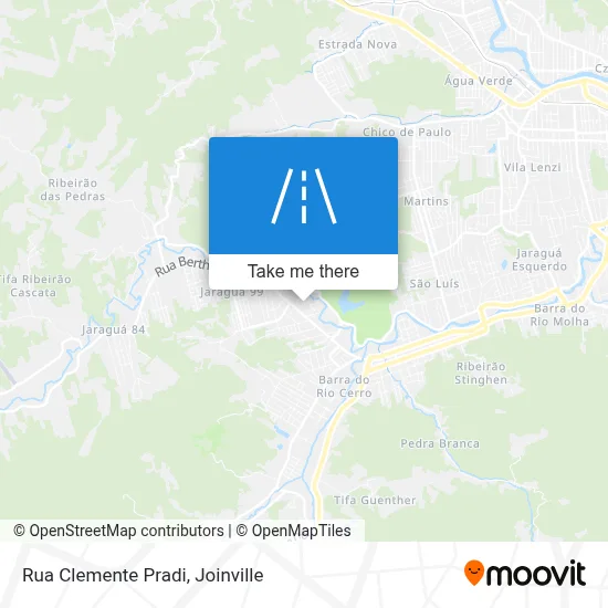 Rua Clemente Pradi map