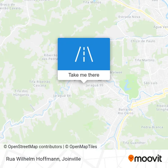 Rua Wilhelm Hoffmann map