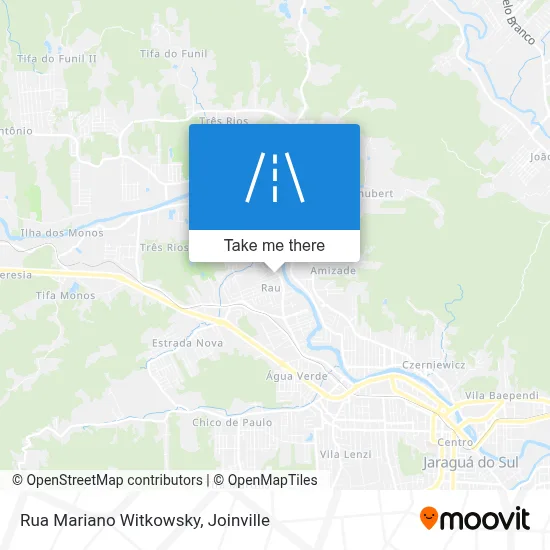Rua Mariano Witkowsky map