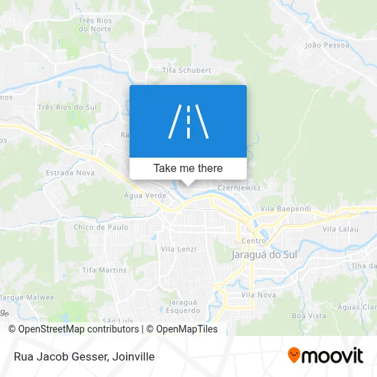 Rua Jacob Gesser map