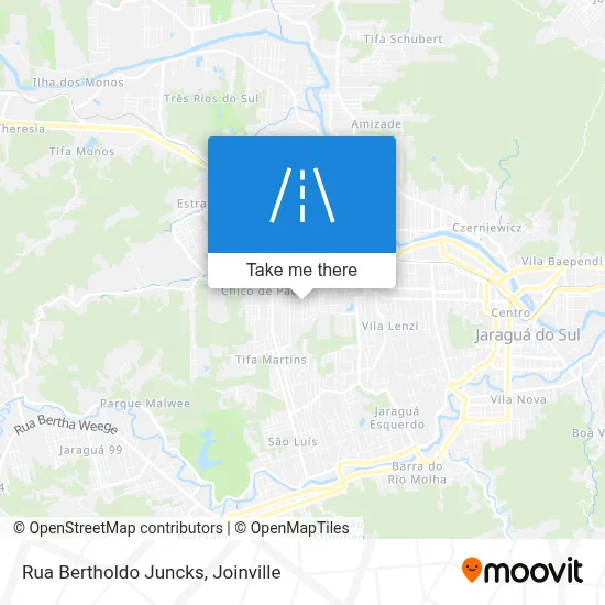 Rua Bertholdo Juncks map