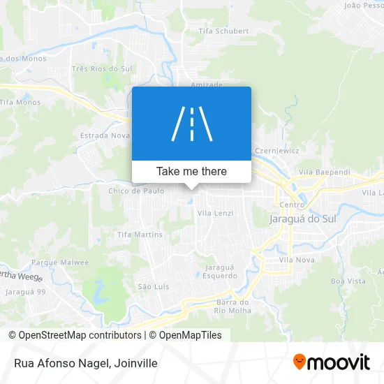 Rua Afonso Nagel map