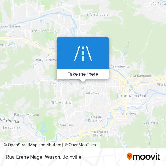 Rua Erene Nagel Wasch map