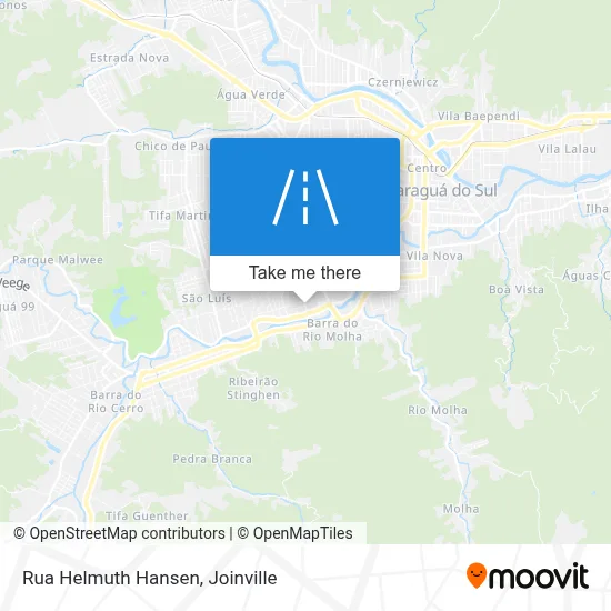 Rua Helmuth Hansen map