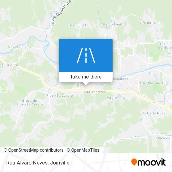 Rua Alvaro Neves map