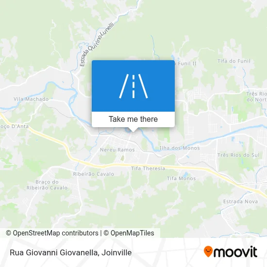 Rua Giovanni Giovanella map