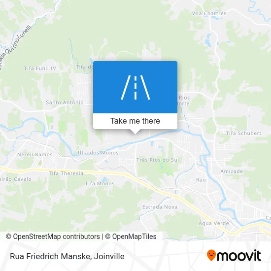 Rua Friedrich Manske map