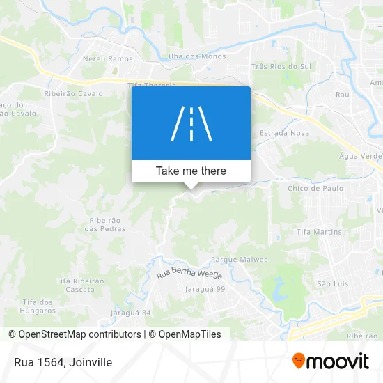 Rua 1564 map