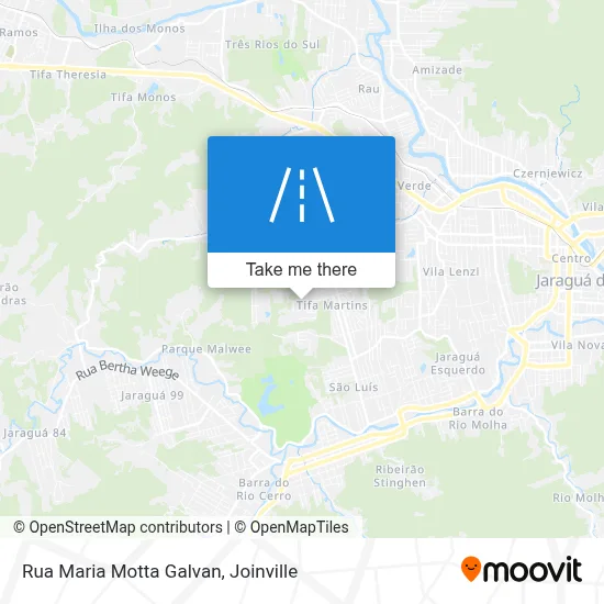 Rua Maria Motta Galvan map