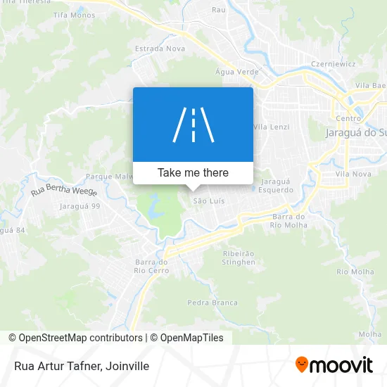 Rua Artur Tafner map