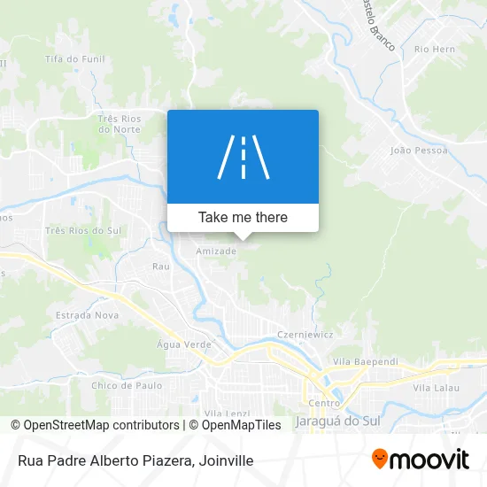 Rua Padre Alberto Piazera map