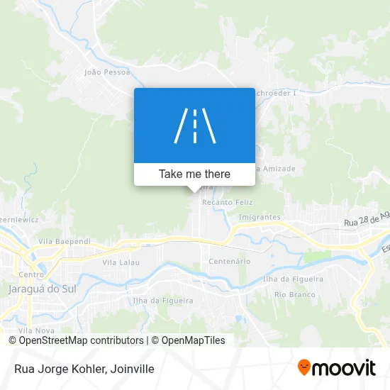 Rua Jorge Kohler map