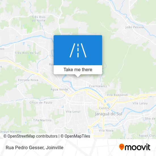 Rua Pedro Gesser map