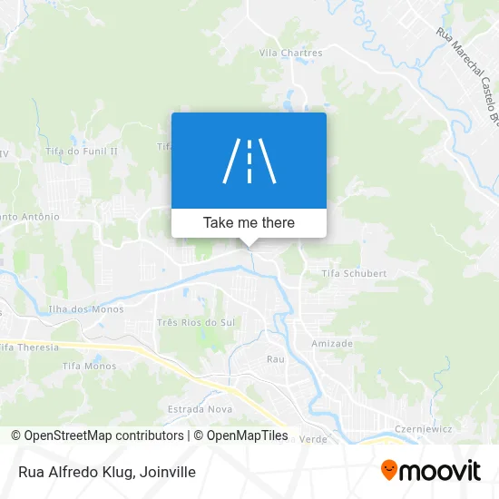Rua Alfredo Klug map