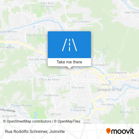 Rua Rodolfo Schreiner map