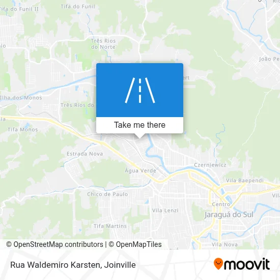 Rua Waldemiro Karsten map