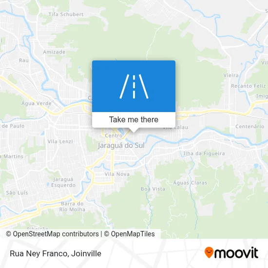 Rua Ney Franco map