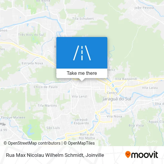 Rua Max Nicolau Wilhelm Schmidt map