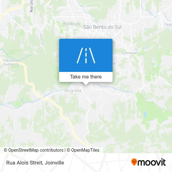 Rua Alois Streit map
