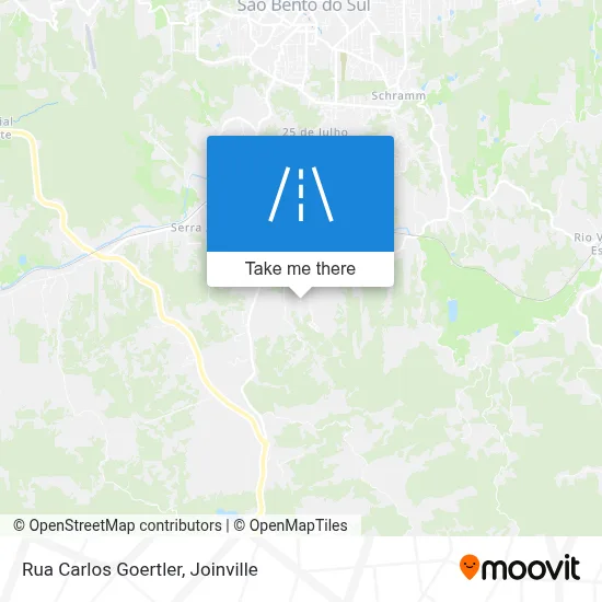 Rua Carlos Goertler map