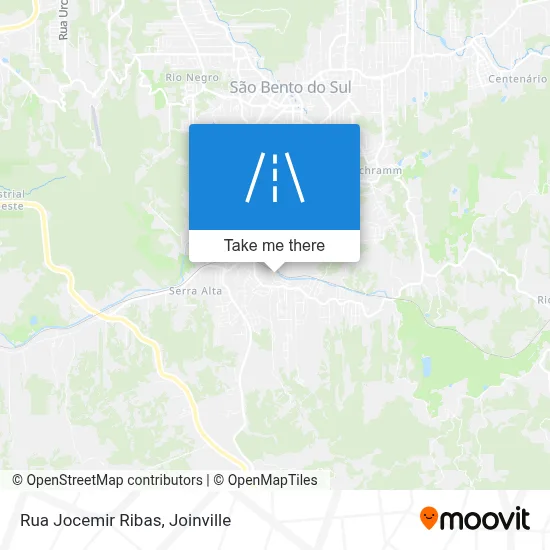 Rua Jocemir Ribas map