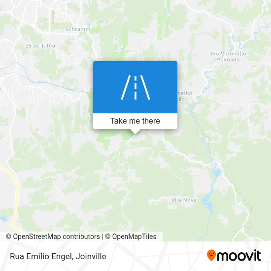 Rua Emílio Engel map