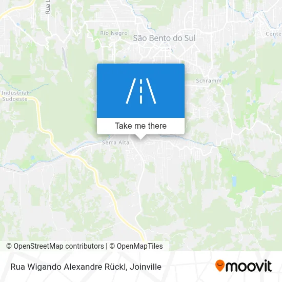 Rua Wigando Alexandre Rückl map