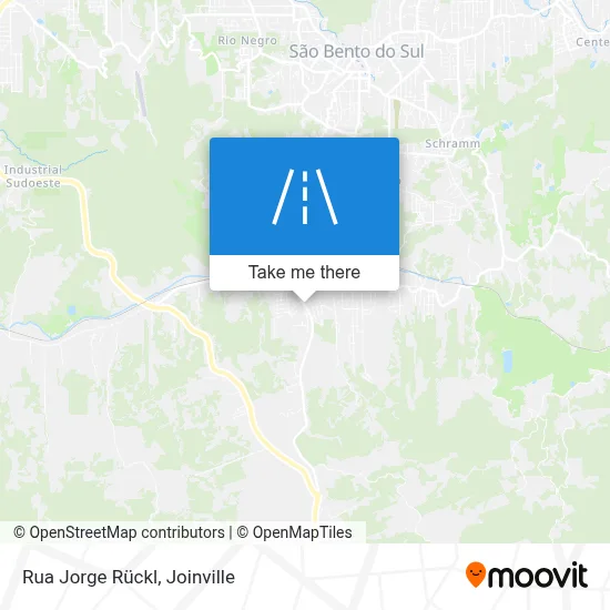 Rua Jorge Rückl map
