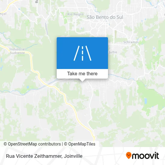 Rua Vicente Zeithammer map