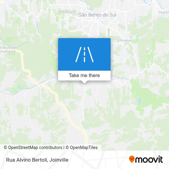 Rua Alvino Bertoli map