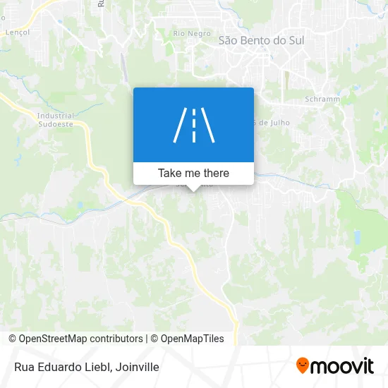 Rua Eduardo Liebl map