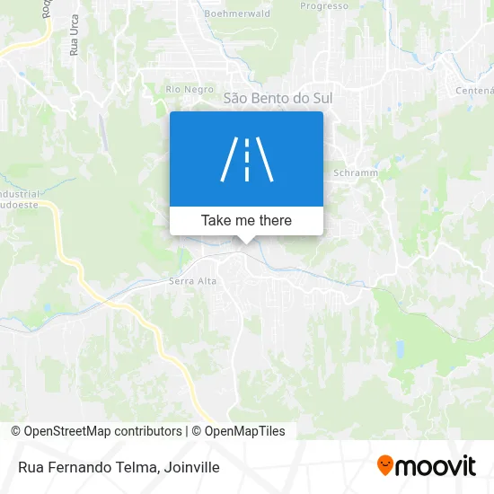 Rua Fernando Telma map
