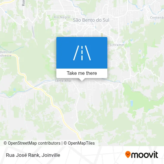 Rua José Rank map