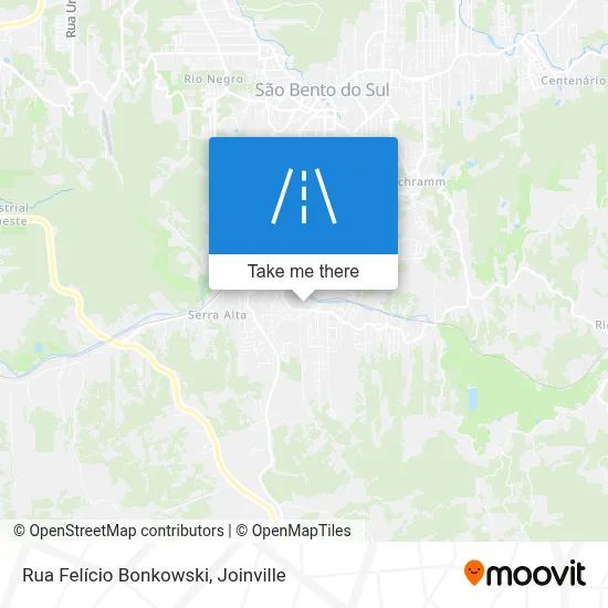 Rua Felício Bonkowski map
