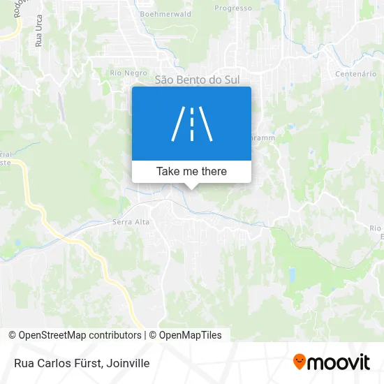 Rua Carlos Fürst map