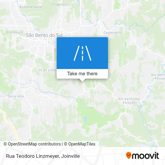 Rua Teodoro Linzmeyer map