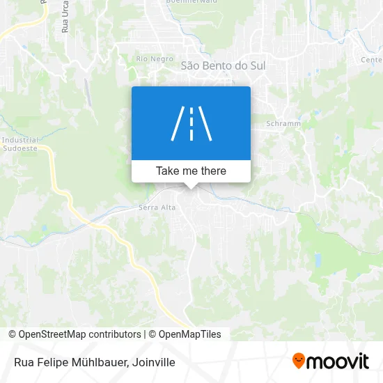 Rua Felipe Mühlbauer map