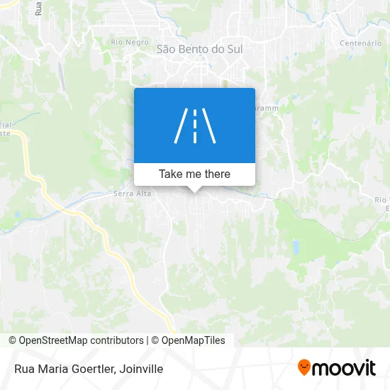 Rua Maria Goertler map