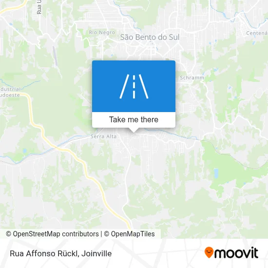 Rua Affonso Rückl map