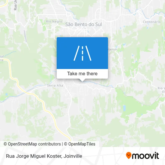 Rua Jorge Miguel Koster map