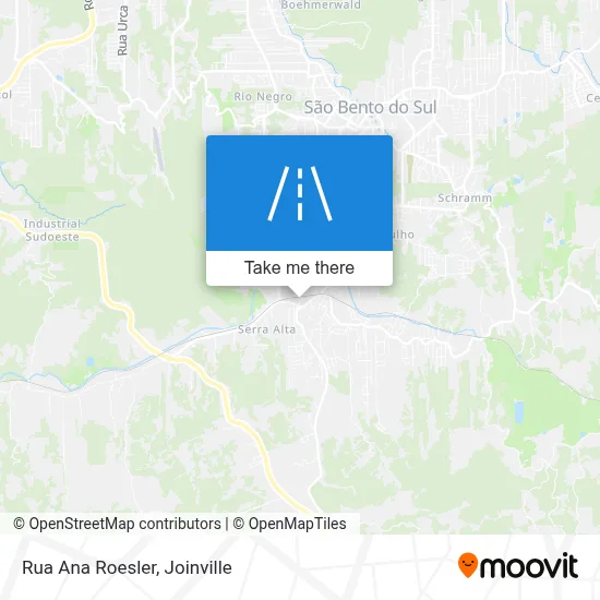 Rua Ana Roesler map