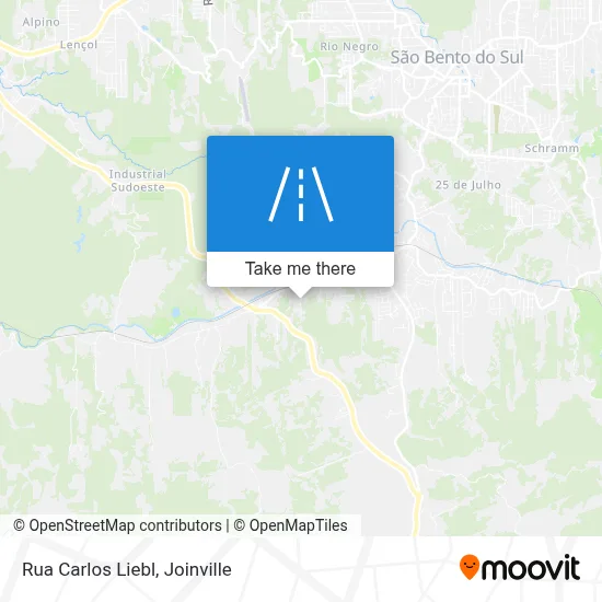 Rua Carlos Liebl map