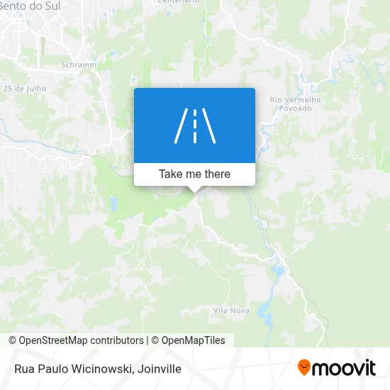 Rua Paulo Wicinowski map